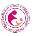 Logo of Official Website of Rajiv Gandhi Government Women and Children Hospital, Government of Puducherry, India